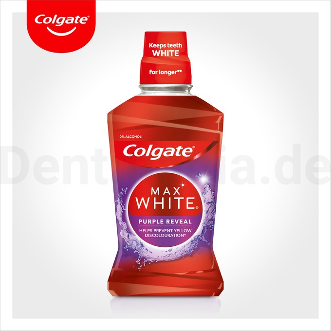 Colgate Max White Purple Reveal Mundspülung 500 ml