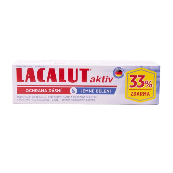 Lacalut Aktiv Gum Protect & Gentle Whitening Zahnpasta 100 ml