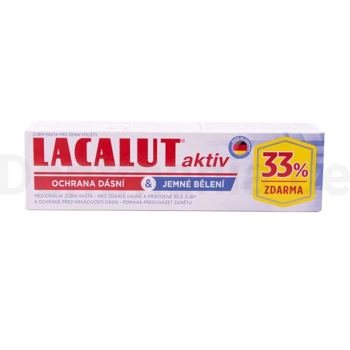 Lacalut Aktiv Gum Protect & Gentle Whitening Zahnpasta 100 ml