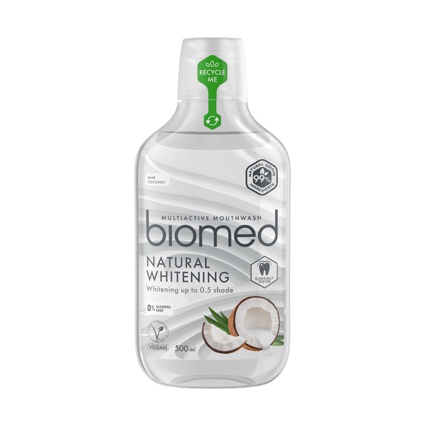 Biomed Natural Whitening Mundspülung 500 ml