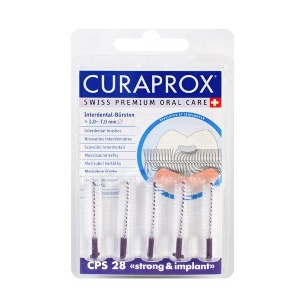 Curaprox CPS 28 strong implant Interdentalbürste 5 Stk