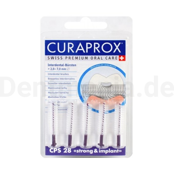 Curaprox CPS 28 strong implant Interdentalbürste 5 Stk