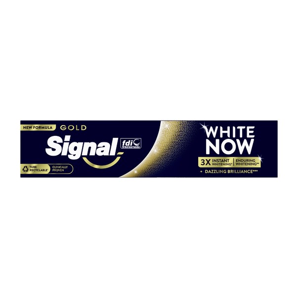 Signal White Now Gold Zahnpasta 75 ml