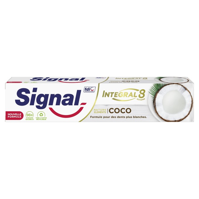 Signal Natural Elements Integral8 Coco White Zahnpasta 75 ml