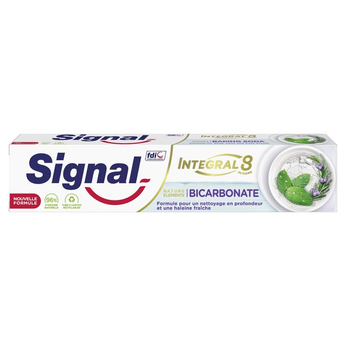 Signal Natural Elements Integral8 Baking Soda Zahnpasta 75 ml