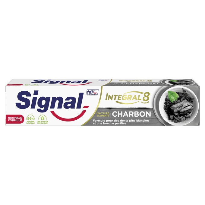 Signal Natural Elements Integral8 Charcoal Zahnpasta 75 ml