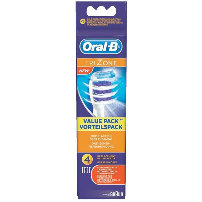 Braun Oral B Trizone EB 30-4 4 Stk