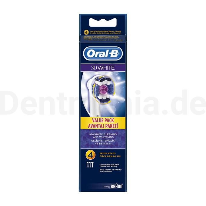 Oral-B 3D White EB 18-4 Ersatzbürsten 4 St.
