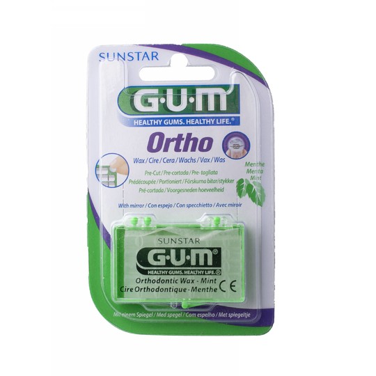 GUM Ortho Wachs Menthol