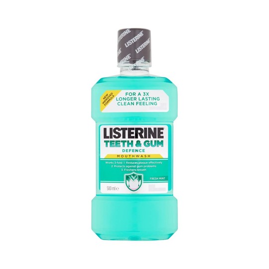 Listerine Teeth & Gum Defence Mundspülung 500 ml