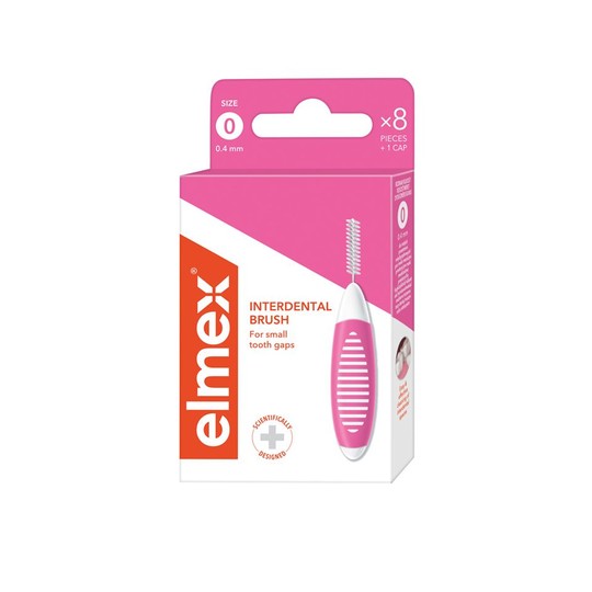 Elmex 0,4 mm Pink Interdentalbürste 8 St.