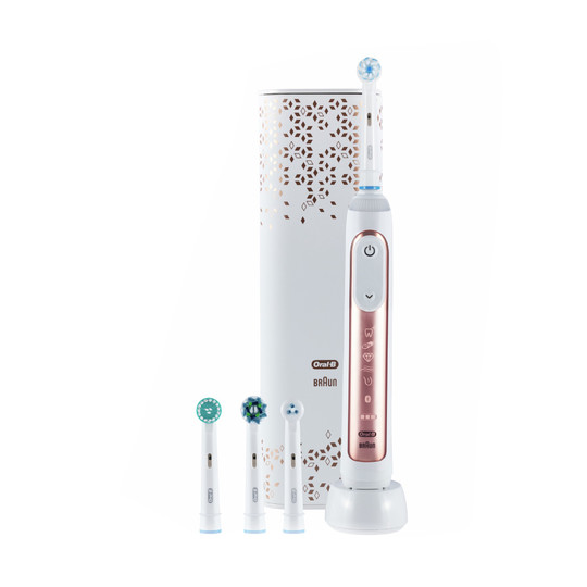 Oral-B Genius X 20000N Rose Gold White Box  Elektrische Zahnbürste
