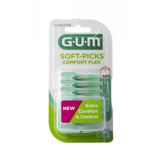 GUM Soft Picks Comfort Flex Medium 40 St.