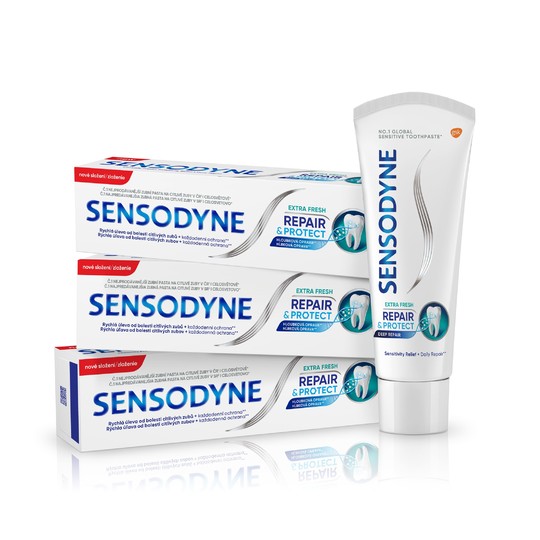 Sensodyne Repair&Protect Extra Fresh Zahnpasta 3x75 ml