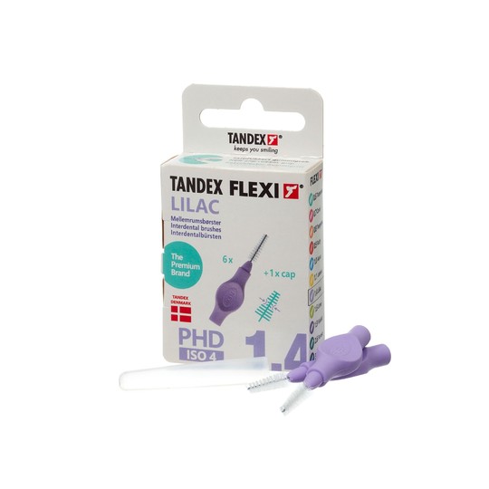 Tandex Flexi 1,4 Lilac Interdentalbürste 6 St.