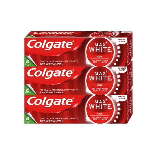 Colgate Max White One Zahnpasta 3x75 ml