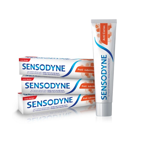 Sensodyne Anti Caries Zahnpasta 3x75ml
