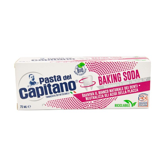 Pasta del Capitano Whitening Baking Soda Zahnpasta 75 ml