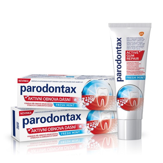 Parodontax aktive Wiederherstellung des Zahnfleisches Fresh Mint Zahnpasta 2×75 ml