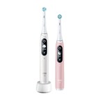 Oral-B iO Series 6 White & Pink Sand Magnetische Zahnbürste 2 St.