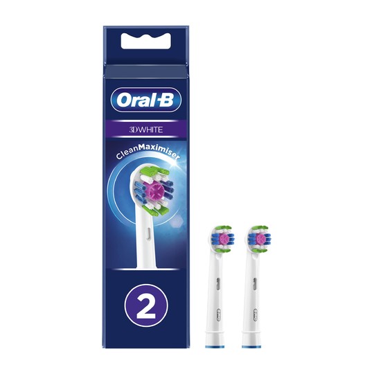 Oral-B 3D White CleanMaximiser Ersatzbürsten 2 St.